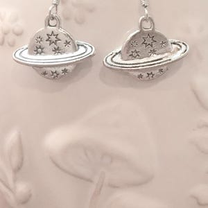 Planet earrings - planet jewelry, outer space earrings, astronomy jewelry, planet gift, outer space jewelry, astronomer gift