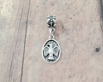 Thunderbird pendant (sterling silver) - silver thunderbird jewelry, Native American jewelry, thunderbird gift