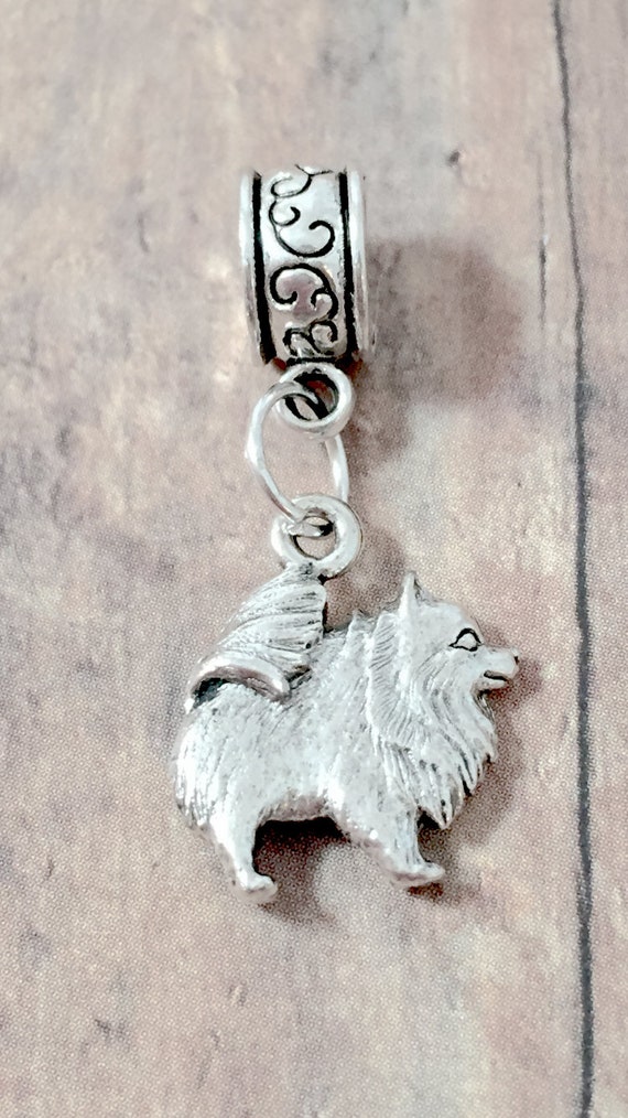 Dog Breed - Pomeranian Charm Sterling Silver Dog Breed - Pomeranian Charm Sterling Silver