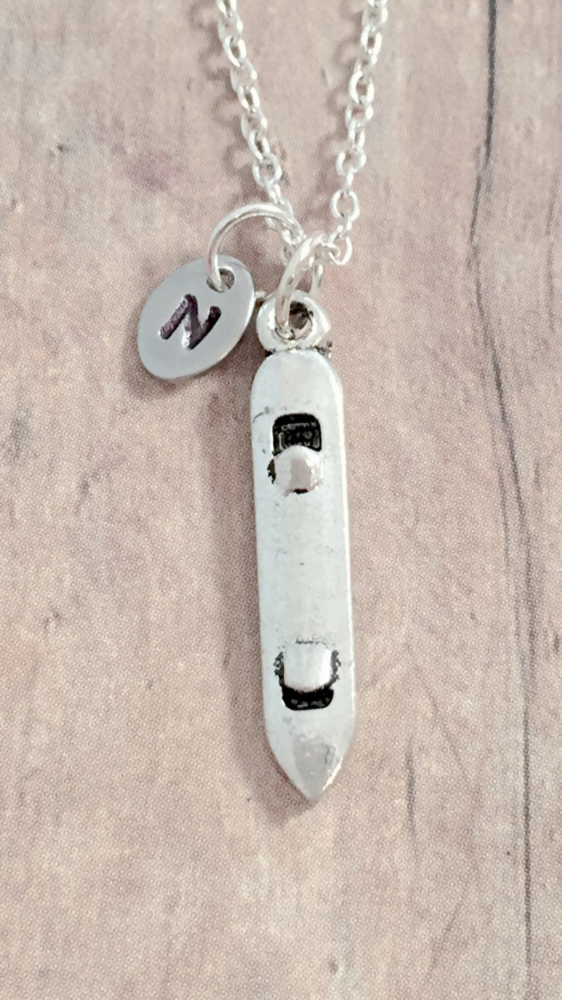 Bottle opener initial necklace bottle opener jewelry Etsy