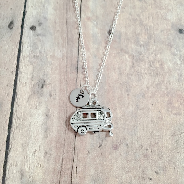 Camper Necklace Etsy