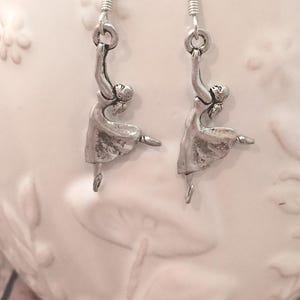 Dancer earrings - dancer jewelry, ballet jewelry, dance jewelry, ballerina earrings, dance earrings, dancer gift, ballet gift
