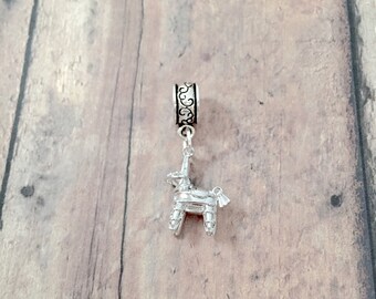 Llama pendant (1 piece) - silver llama charm, Peru charm, alpaca charm, silver llama pendant, Peru pendant, alpaca pendants, llama gift