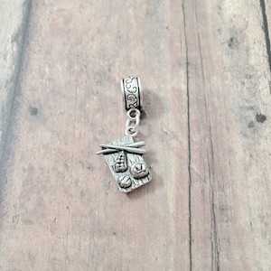 Sushi pendant (1 piece) - sushi jewelry, food jewelry, snack jewelry, food pendant, sushi gift, Japan jewelry