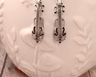 Cello Earrings: Music Jewelry, Cellist Earrings