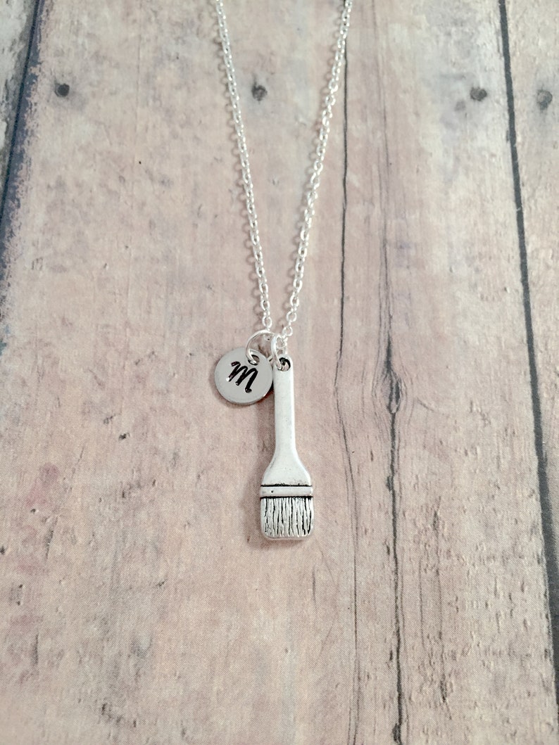 fringe paintbrush necklace fringe paintbrush necklace