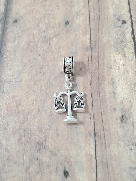 Scales of Justice Pendant 1 Piece Silver Scales of Justice Etsy