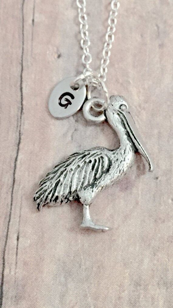 Pelican pendant necklace sale