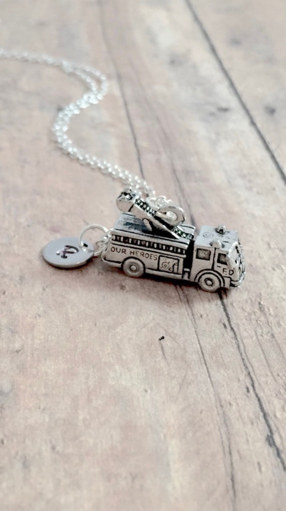 Firefighter necklace clearance
