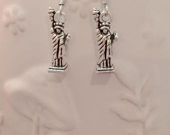 Statue of Liberty Earrings: New York Jewelry, Patriotic Earrings