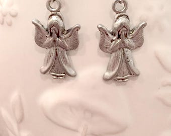 Angel Earrings: Religious Jewelry, Memorial Earrings