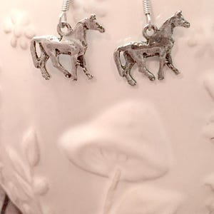 Horse earrings - horse jewelry, equestrian jewelry, horse riding earrings, equestrian earrings, horse gift, horse riding gift