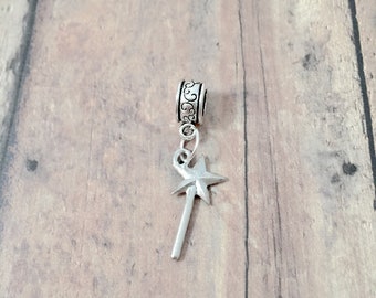 Magic Wand Pendant: Fairy Tale Jewelry, Princess Charm