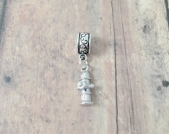 Fire Hydrant Pendant: Firefighter Jewelry