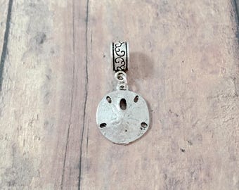 Sand Dollar Pendant: Beach Charm, Ocean Pendant