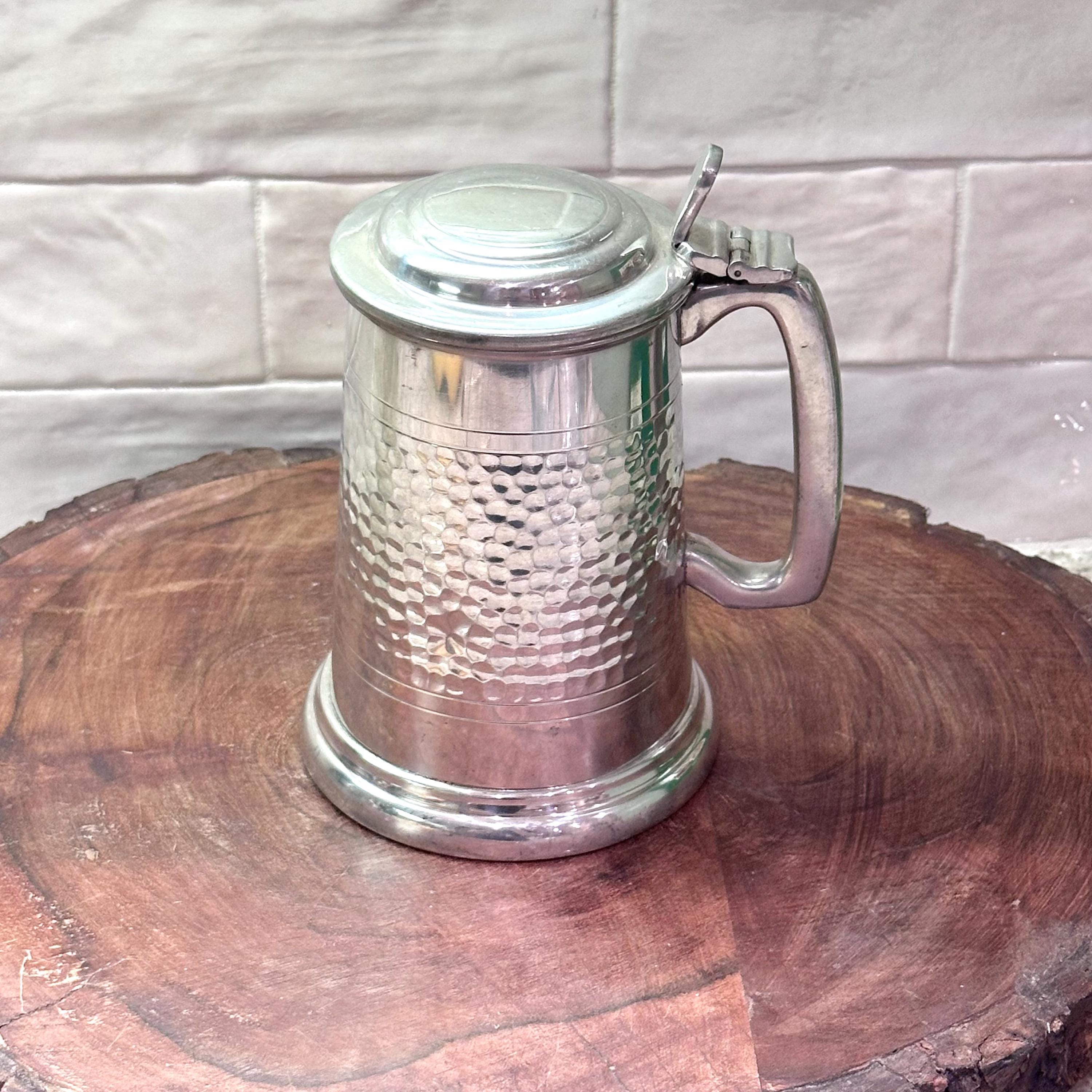 Antique English Pewter Tankard - Etsy
