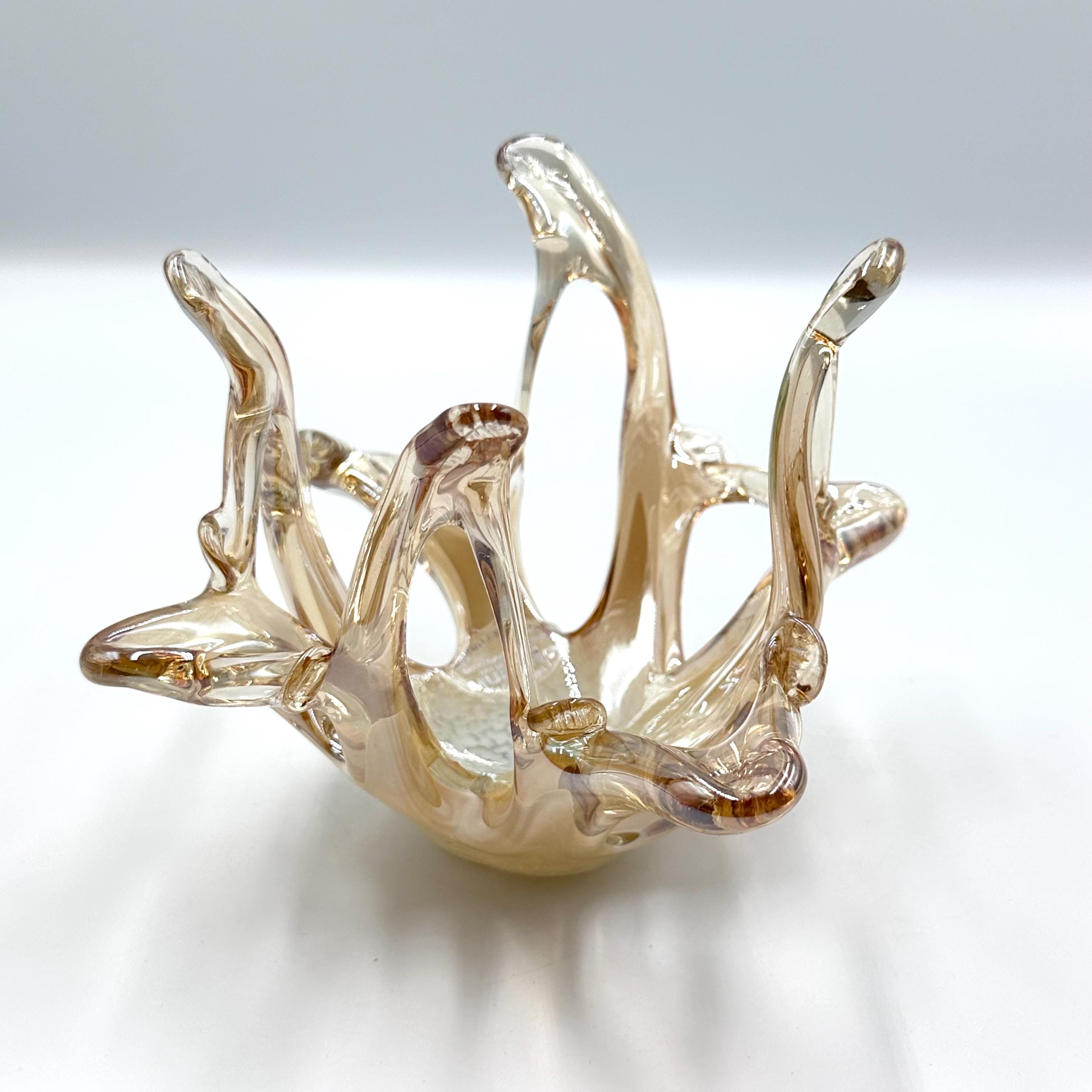 Vintage Murano Glass Bowls - Etsy