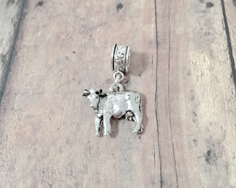 Cow Pendant: Farm Jewelry, Animal Jewelry