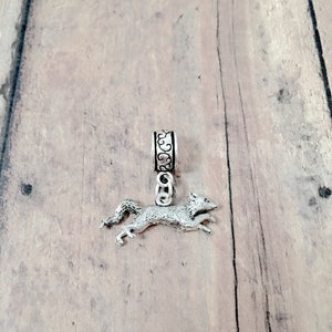 Fox pendant (1 piece) - fox jewelry, woodland jewelry, forest jewelry, fox gift, woodland animal pendant, forest pendant, woods jewelry