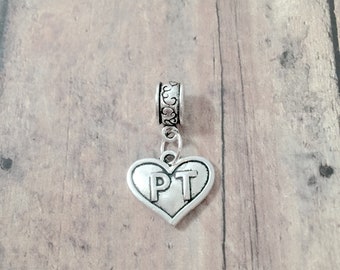 Physical Therapist Pendant: PT Jewelry, Medical Charm