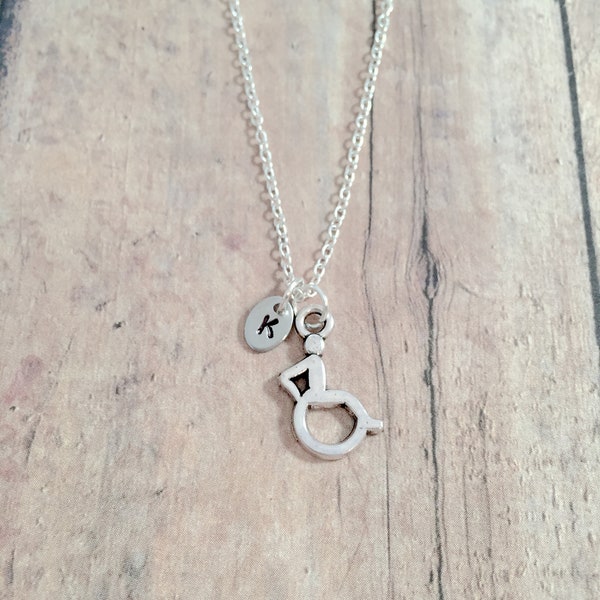 Wheelchair Necklace Etsy