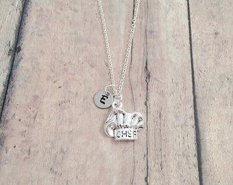 Personalized dogtag cook necklace gift for chef chef necklace
