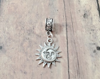 Sun and Moon Pendant: Celestial Jewelry Charm