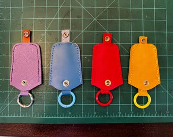 Handmade Leather Key Bell Cover