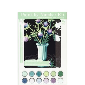 Thistles Paint-by-Number Kit 8x10