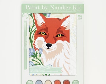 Clementines  Paint-by-Number Kit for Adults — Elle Crée (she creates)