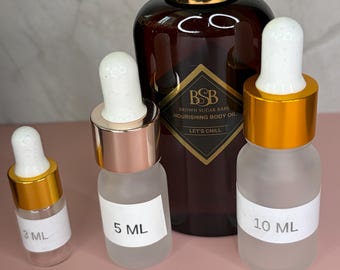 Relájate – Aceite corporal de viaje Brown Sugar Babe 3ml 5ml Fresco