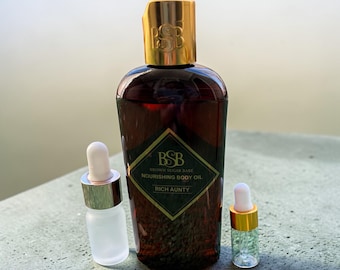 Rich Aunty – Brown Sugar Babe Body Oil 3ml 5ml Floral Luxury