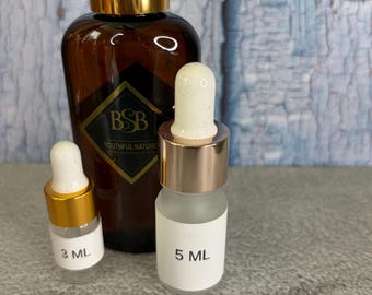 Naturaleza juvenil – Aceite corporal artesanal tamaño viaje Brown Sugar Babe 3ml 5ml Fresco y amaderado