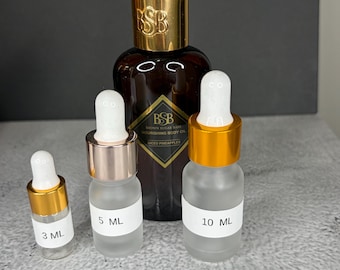 Piña en cubos, azúcar moreno, Babe, aceite corporal artesanal tamaño viaje 3 ml 5 ml Frutal
