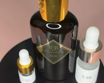 Kiss Me – Aceite corporal de viaje Brown Sugar Babe 3ml 5ml Floral