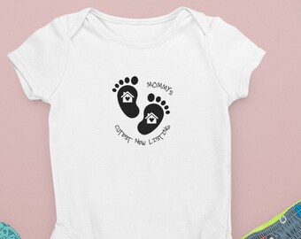 Personalized Cutest New Listing Real Estate Baby, Real Estate Kid, Realtor Kid Shirt, Toddler Real Estate Shirt, Baby Short Sleeve Onesie®