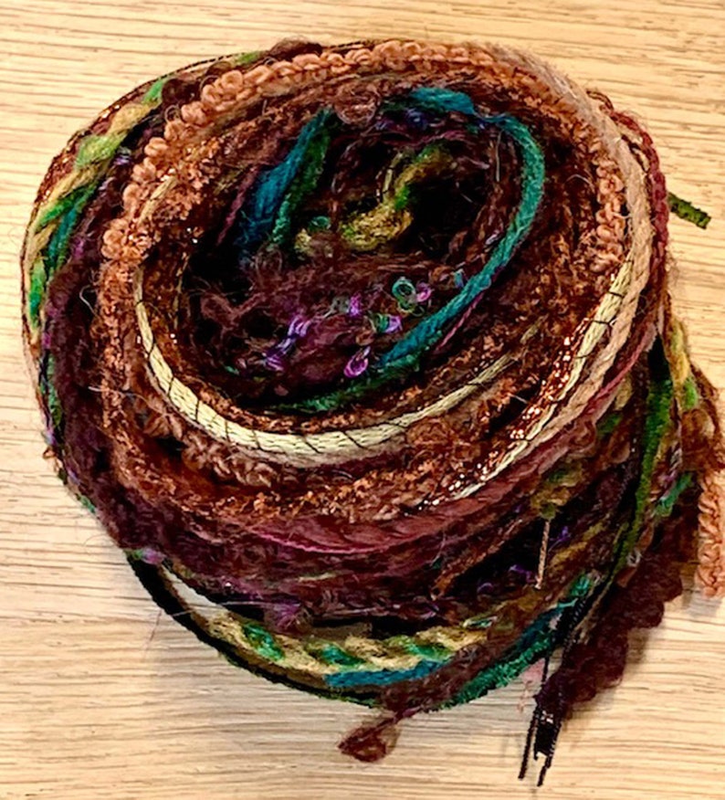 Yarn Variety Hank Earth Colours Skein Fibre selection Yarn Etsy