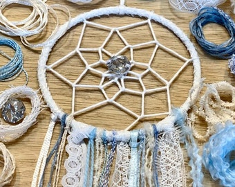 Dream Catcher Kit, Craft kits, Gift, DIY Dream Catcher, Boho Hanging