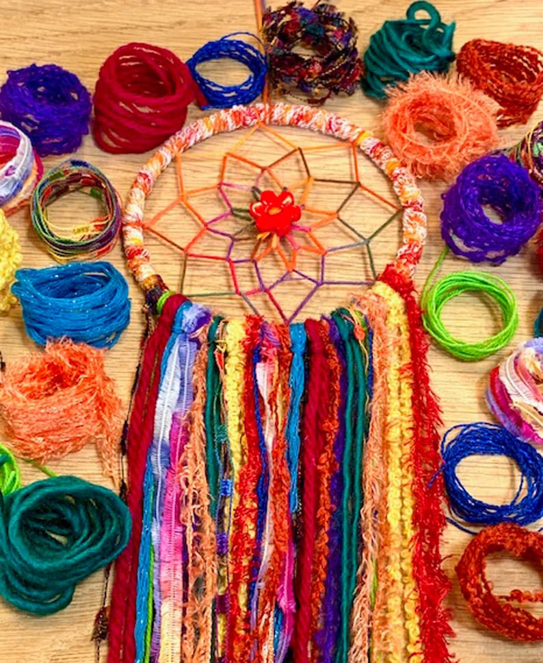 Dream Catcher Kit Craft Kits Gift DIY Dream Catcher Etsy UK