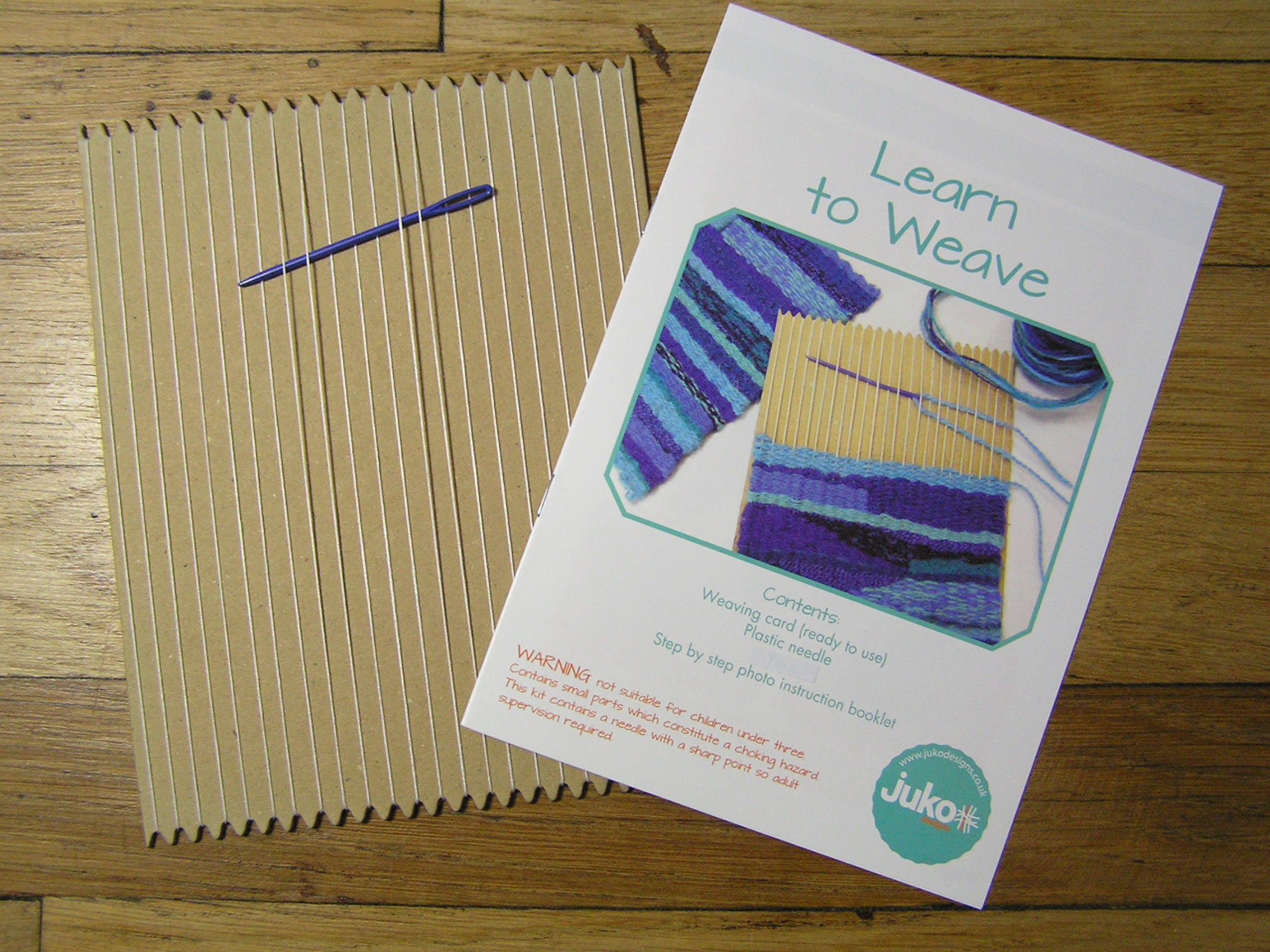 Weaving Kit Learn to Weave Card Loom Weavingbeginners Learn Etsy UK