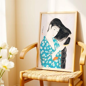 Descarga de arte japonés vintage, colección de impresiones digitales, IMPRIMIBLE, arte tradicional, decoración de pared descargable, impresiones de arte japonés