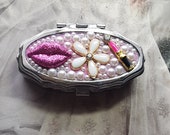 Pill Box Hot Pink lipstick Bling