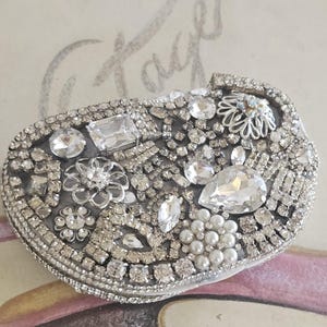 Crystals And Rhinestones/8 Slot Pill Box