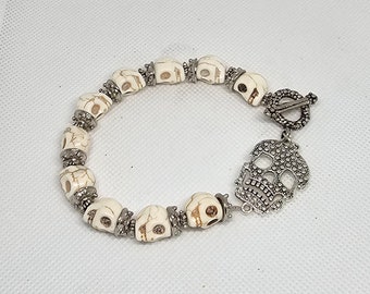 Men's  Skull Bracelet