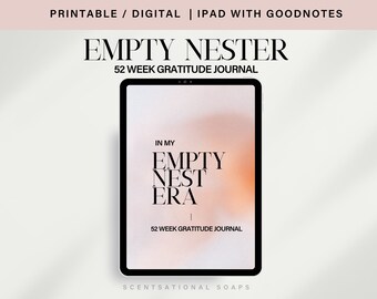 Empty Nester Era Gratitude Journal: 365 Days of Reflection for Parents - Daily Prompts & Seasonal Inspirations