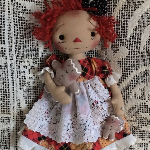 Gingerbread Annie Raggedy Ann