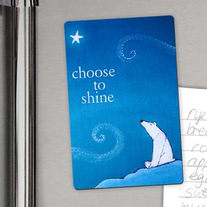 Polar Bear Shine Magnet image 1