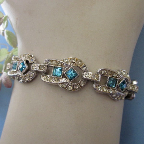 Vintage Rhinestone Bracelet