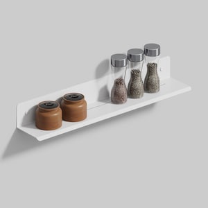 Almacenamiento de cocina: especiero de metal, estante organizador de cocina, regalo para ella, organizador de utensilios de acero de 500 mm/19,68&quot;