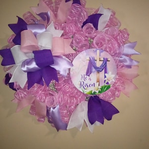 He is Risen Crunkle wreath